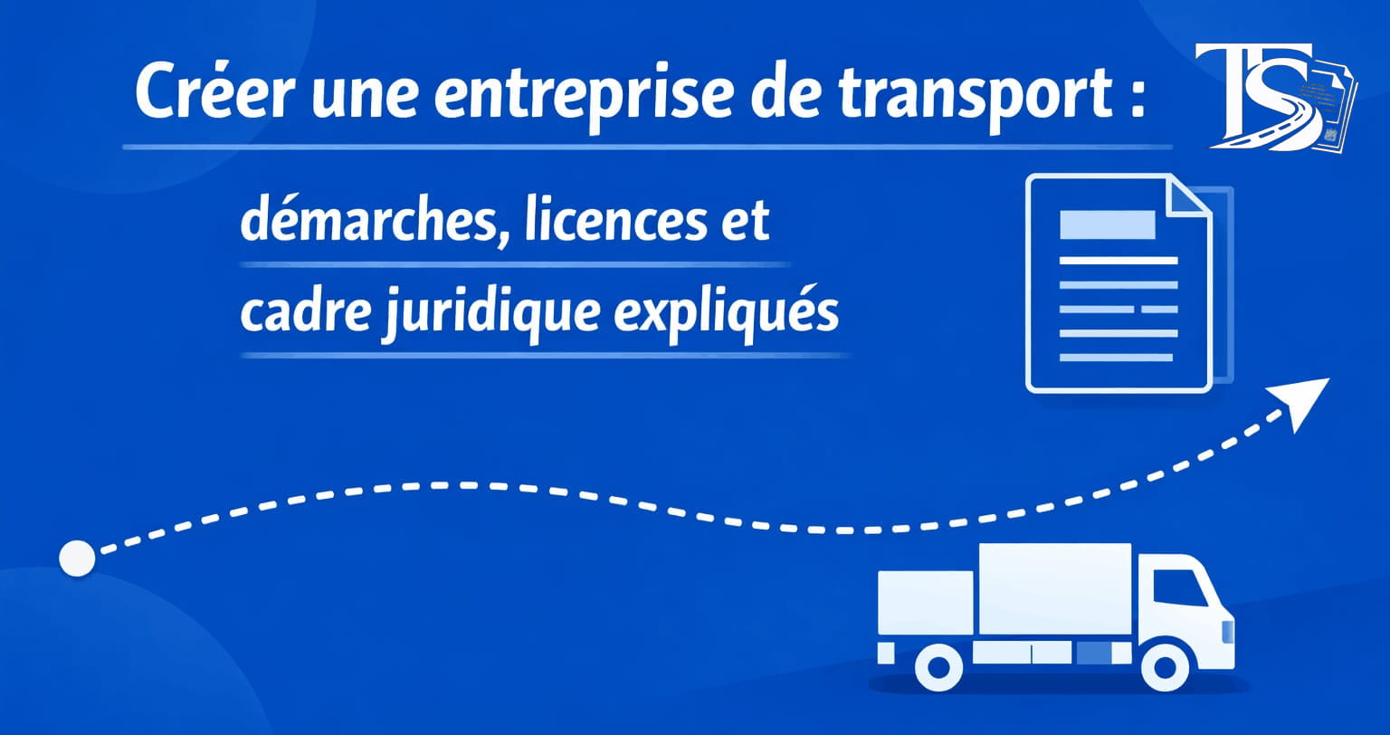Créer une entreprise de transport