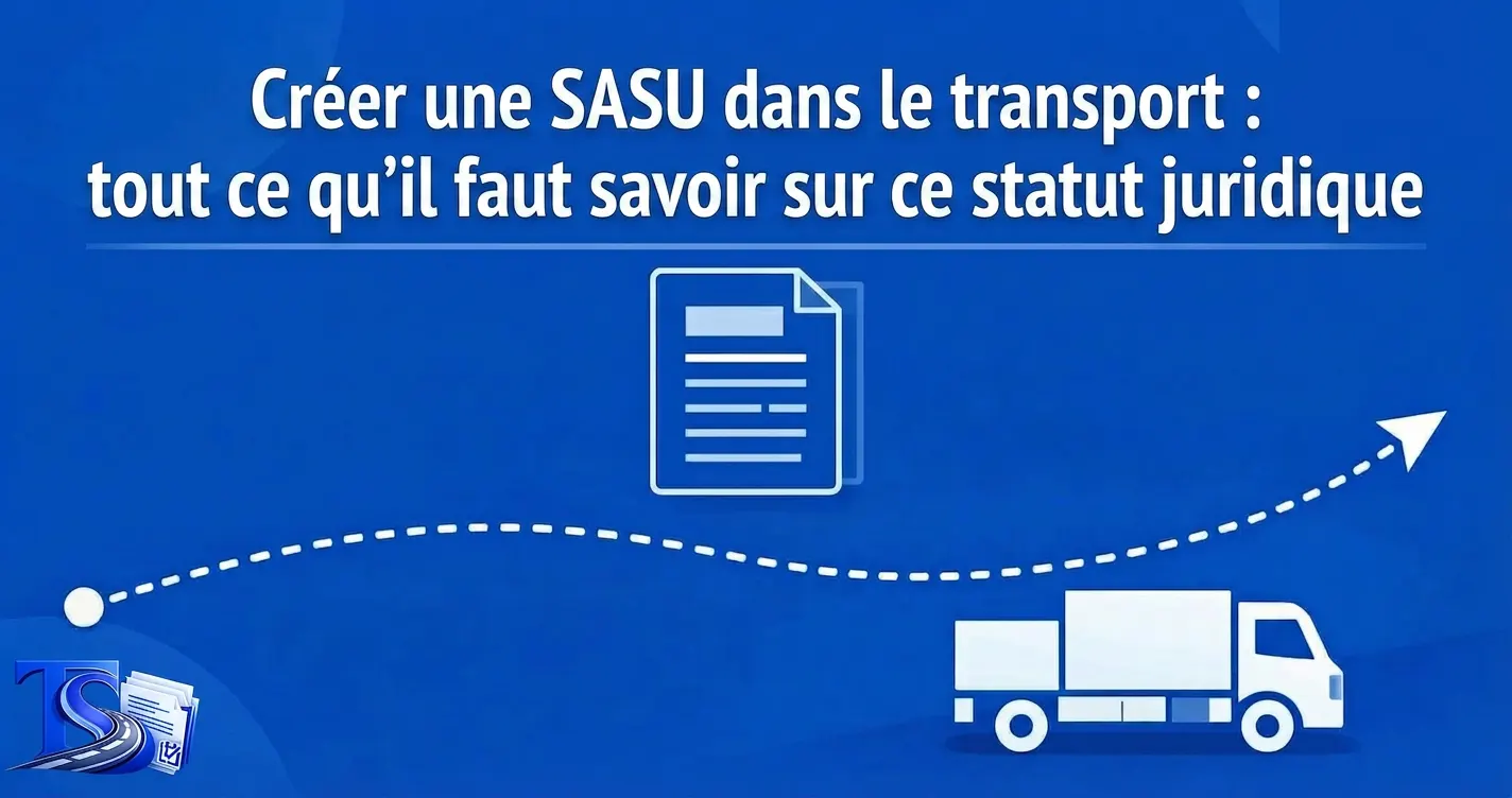 Création d'une entreprise de transport en SASU : tout savoir