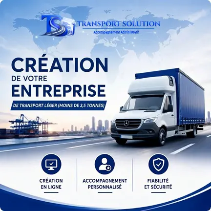 Créer une entreprise de transport léger